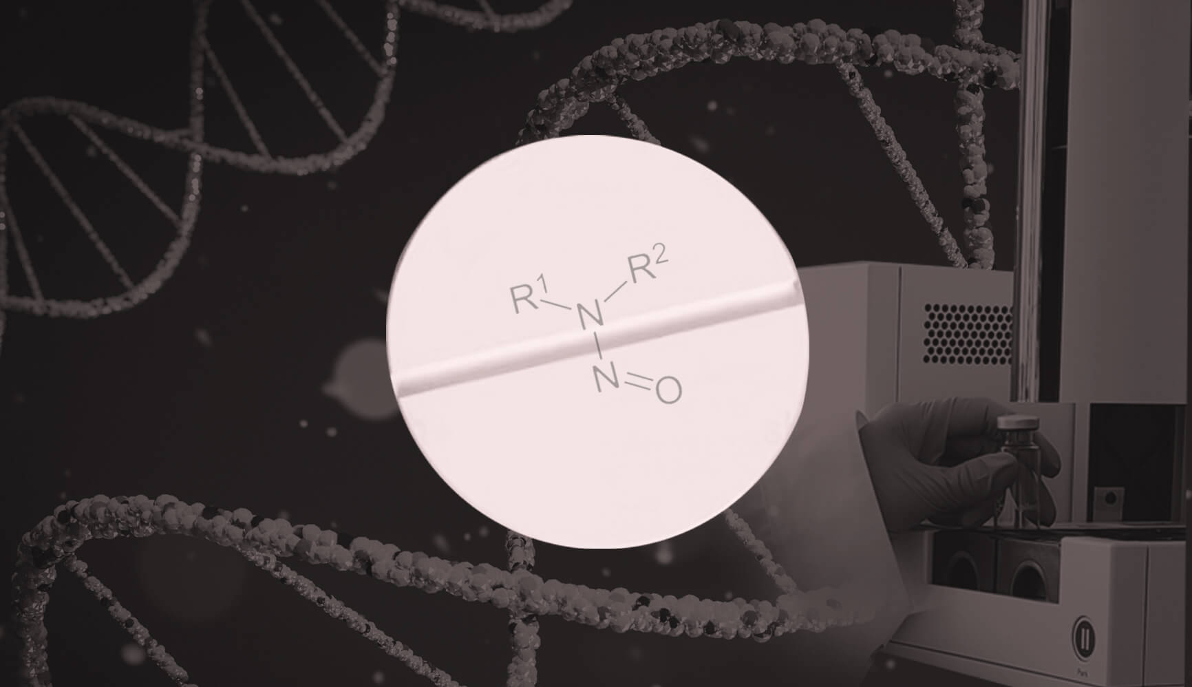 analyse et dosage des nitrosamines dans les médicaments, produits pharmaceutiques, cosmétiques, alimentaires. NDMA, NDEA, NMOR, NPYR, etc par chromatographie GC-MS