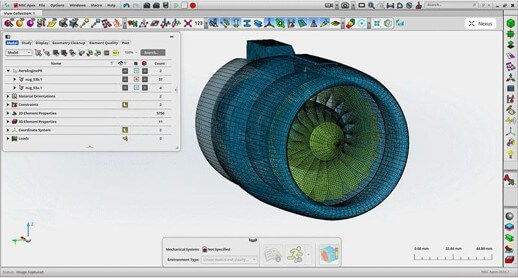 Modèle numérique et simulation de machine tournante type turbine
